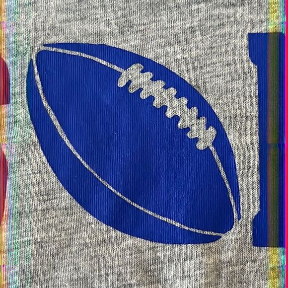 NFL LA Rams Sunday Football Women’s Short Sleeve Heather Gray T-Shirt- Large - Picture 8 of 16